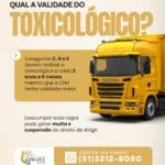 Exame Toxicológico: Entenda o Prazo, as Regras e as Penalidades